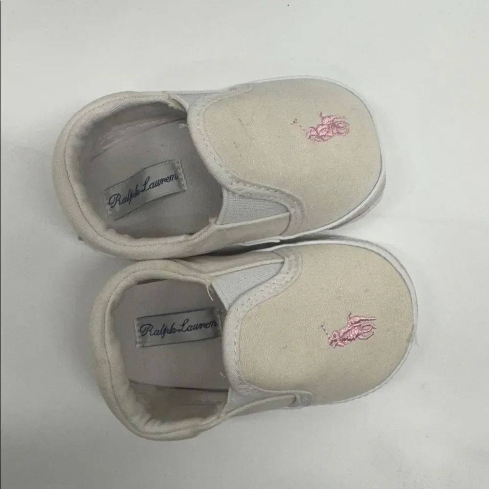 Balmount Slip On (infant Girls Polo Ralph Lauren Infant Slip-On